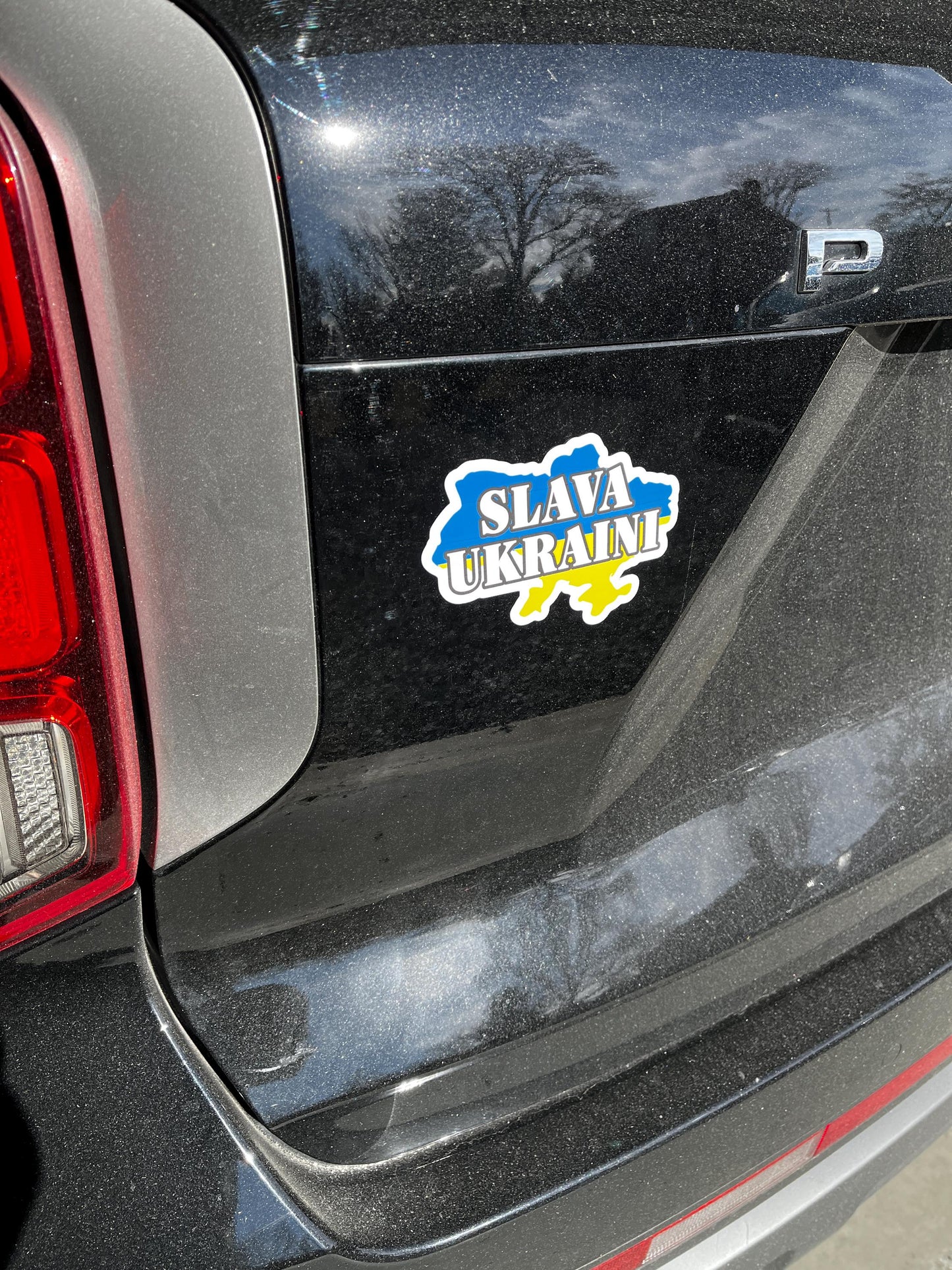 SLAVA UKRAINI Vinyl Decal or Magnet | I Stand with Ukraine | Glory to Ukraine | Support Ukraine Sticker | Ukrainian Pride Design