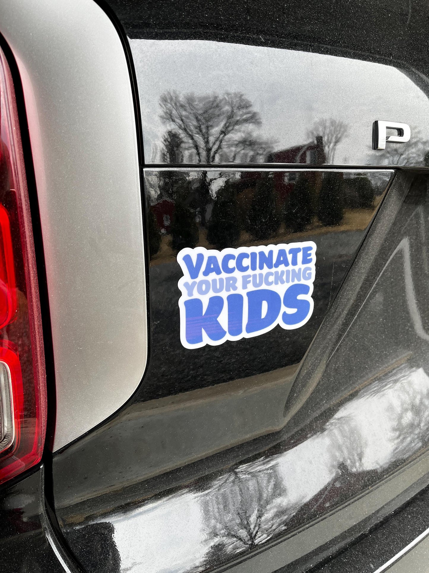 Vaccinate Your F*cking Kids Vinyl Decal or Magnet | Support Child Health | Pro-Vaccine Sticker | Safe Kids Design