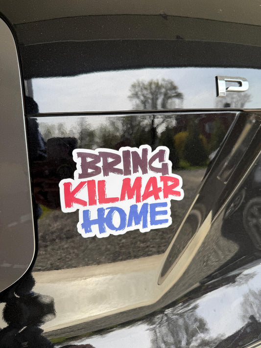 Bring Kilmar Home | Advocacy Magnet or Vinyl Decal | Support Immigrant Justice | Deportation Awareness | Human Rights Sticker