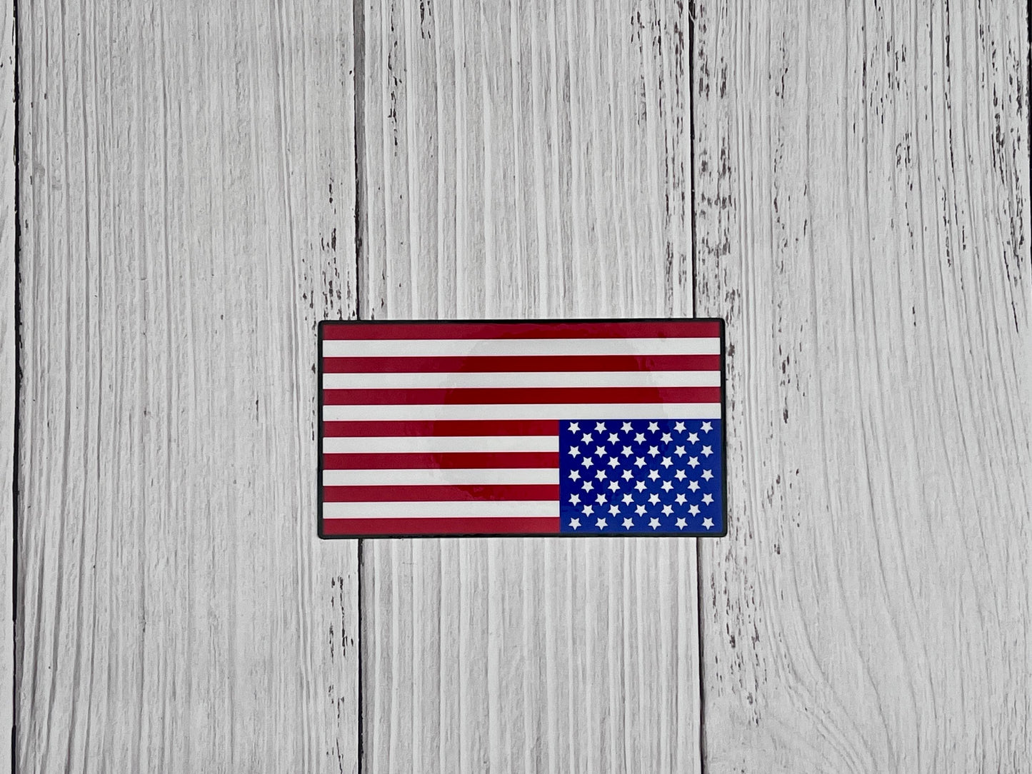 Upside Down American Flag (Reversible) Vinyl Decal or Magnet | Protest Symbol Sticker | Political Activism Decal | Distress Signal Magnet