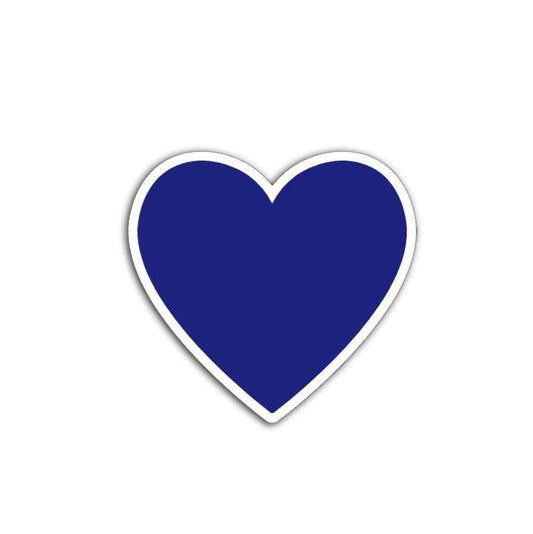 Blue Heart for Democratic Support Vinyl Decal or Magnet | Political Support Sticker | Democratic Values Decal | Blue Heart Sticker