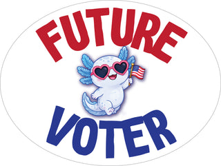 Future Voter Stickers for Kids, Bulk Election Day Stickers, Polling Place Giveaways, Classroom Mock Election, Kids Voting Stickers