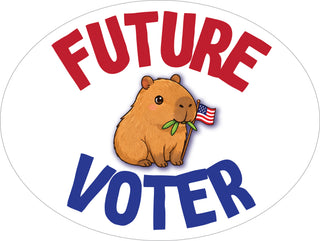 Future Voter Stickers for Kids, Bulk Election Day Stickers, Polling Place Giveaways, Classroom Mock Election, Kids Voting Stickers