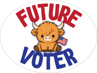 Future Voter Stickers for Kids, Bulk Election Day Stickers, Polling Place Giveaways, Classroom Mock Election, Kids Voting Stickers