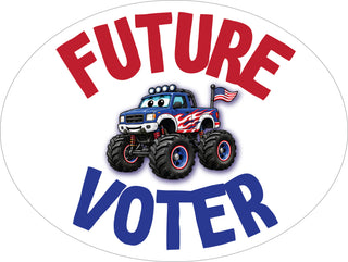 Future Voter Stickers for Kids, Bulk Election Day Stickers, Polling Place Giveaways, Classroom Mock Election, Kids Voting Stickers