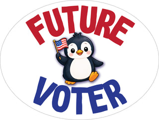 Future Voter Stickers for Kids, Bulk Election Day Stickers, Polling Place Giveaways, Classroom Mock Election, Kids Voting Stickers