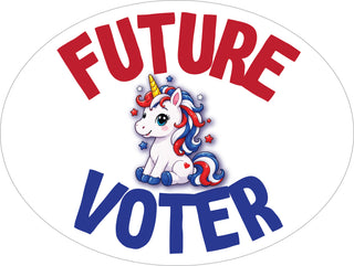 Future Voter Stickers for Kids, Bulk Election Day Stickers, Polling Place Giveaways, Classroom Mock Election, Kids Voting Stickers
