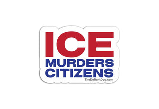 ICE Murders Citizens Sticker Pack, Magnet, or Vinyl Decal