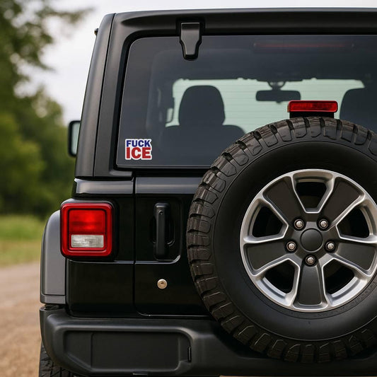 Fuck ICE Magnet, Vinyl Decal, or Sticker Pack