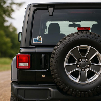 No One Is Illegal on Stolen Land Magnet, Vinyl Decal, or Sticker Pack