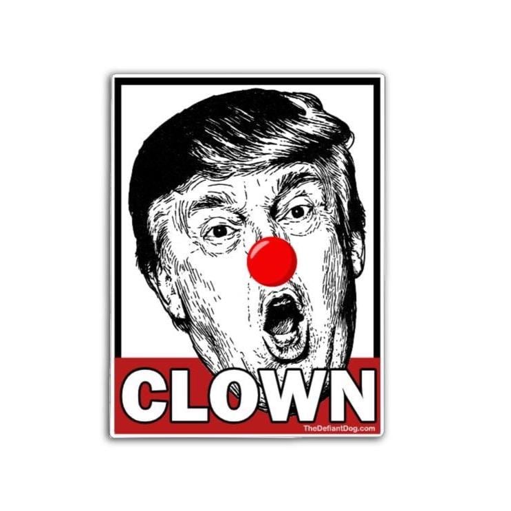 Trump Clown Sticker Pack, Magnet, or Vinyl Decal