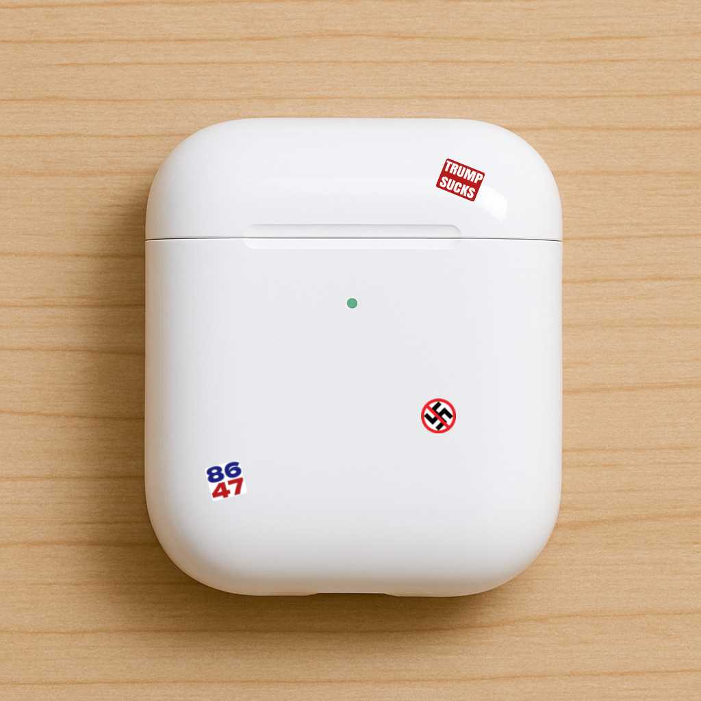 LIMITED TIME! 100 Mini Political Stickers Pack – 5 Sheets, 20 Designs Each