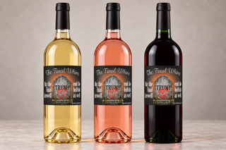 The Final Whine Anti-Trump Bottle Label | Funny Political Wine, Champagne, Liquor, & Beer Labels Trump is Dead bottle label