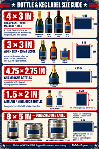 The Final Whine Anti-Trump Bottle Label | Funny Political Wine, Champagne, Liquor, & Beer Labels Trump is Dead bottle label